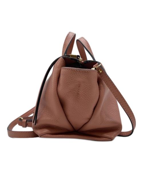 GIANNI CHIARINI（ジャンニ キアリーニ）GIANNI CHIARINI (ジャンニ キアリーニ) 2WAYバッグ ピンクの古着・服飾アイテム