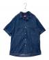 DIESEL（ディーゼル）の古着「D-PAROSHORT SHIRT デニムシャツ 068KD」｜インディゴ
