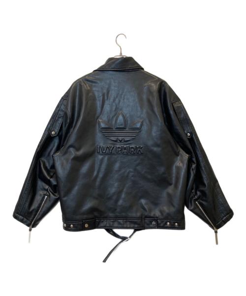 adidas（アディダス）adidas (アディダス) IVP MOTO JACKET IK9636 ブラック サイズ:Lの古着・服飾アイテム