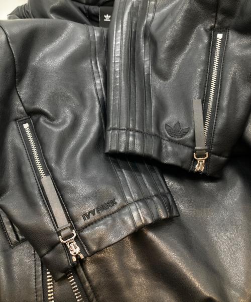adidas（アディダス）adidas (アディダス) IVP MOTO JACKET IK9636 ブラック サイズ:Lの古着・服飾アイテム