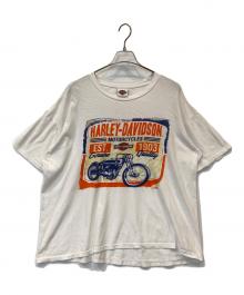 HARLEY-DAVIDSON（ハーレーダビッドソン）の古着「プリントTシャツ」｜ホワイト