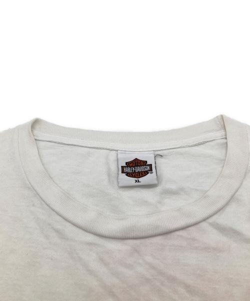 HARLEY-DAVIDSON（ハーレーダビッドソン）HARLEY-DAVIDSON (ハーレーダビッドソン) プリントTシャツ ホワイト サイズ:XLの古着・服飾アイテム