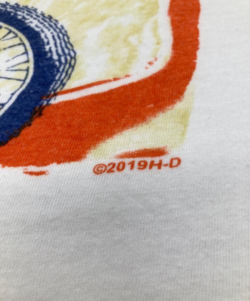 HARLEY-DAVIDSON（ハーレーダビッドソン）HARLEY-DAVIDSON (ハーレーダビッドソン) プリントTシャツ ホワイト サイズ:XLの古着・服飾アイテム