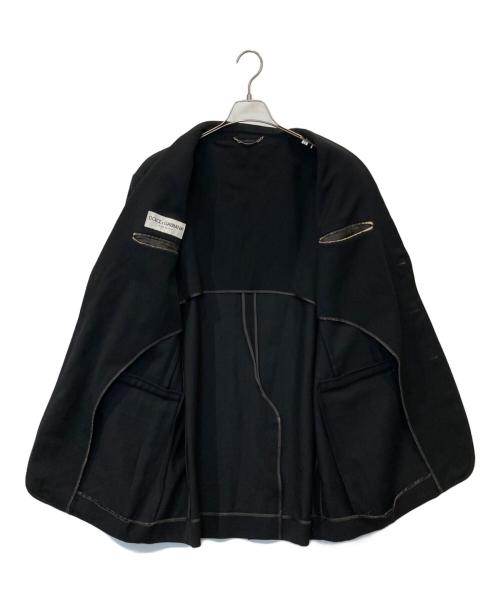 DOLCE & GABBANA（ドルチェ＆ガッバーナ）DOLCE & GABBANA (ドルチェ＆ガッバーナ) テーラードジャケット G152 2359 ブラック サイズ:54の古着・服飾アイテム