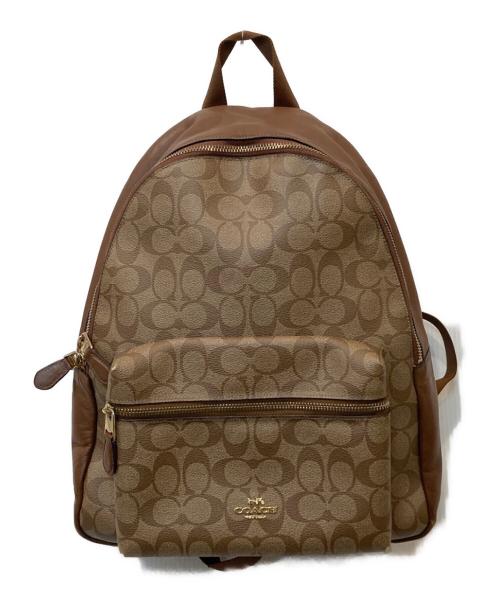 COACH（コーチ）COACH (コーチ) リュック F58314 ブラウンの古着・服飾アイテム