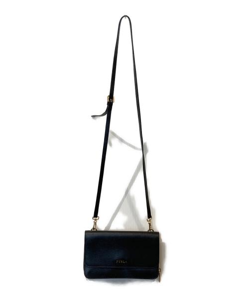 FURLA（フルラ）FURLA (フルラ) ショルダーバッグ ブラックの古着・服飾アイテム