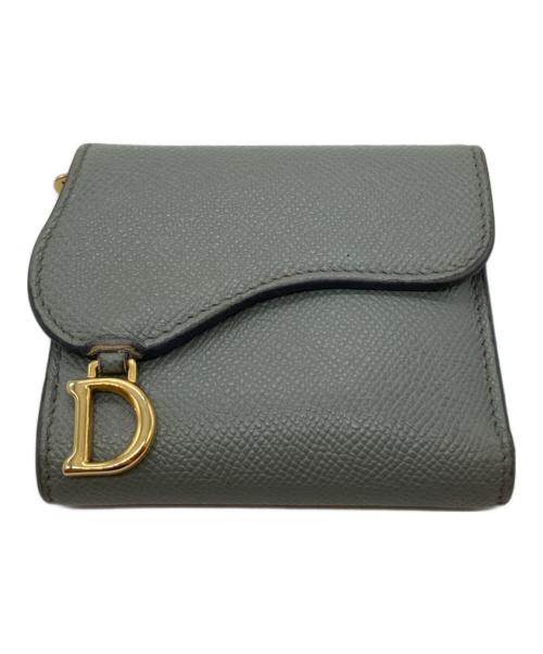 Christian Dior（クリスチャン ディオール）Christian Dior (クリスチャン ディオール) SADDLE LOTUS サドル・ロータス S5652CCEH 46・MA・0271 ブルーの古着・服飾アイテム