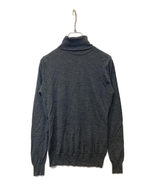 JOHN SMEDLEY（ジョンスメドレー）JOHN SMEDLEY (ジョンスメドレー) タートルネックニット グレー サイズ:Sの古着・服飾アイテム