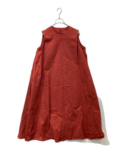 freada（フリーダ）freada (フリーダ) ノースリーブワンピース 201-3173 レッド サイズ:FREEの古着・服飾アイテム