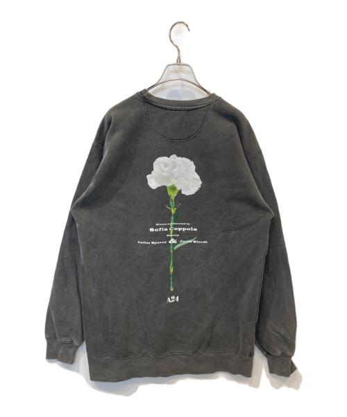 A24（エー24）A24 (エー24) PRISCILLA CREWNECK グレー サイズ:Mの古着・服飾アイテム
