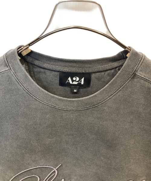 A24（エー24）A24 (エー24) PRISCILLA CREWNECK グレー サイズ:Mの古着・服飾アイテム