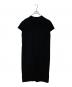 theory (セオリー) 半袖ニットワンピース 01-1105743 ブラック サイズ:S：6000円