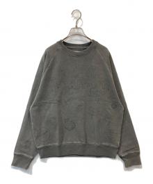 Parks Project（パークス プロジェクト）の古着「Limited Edition Graffiti Pigment Sweat リミテッド エディション グラフィティ ピグメント スウェット PP24AW-YY001」｜グレー