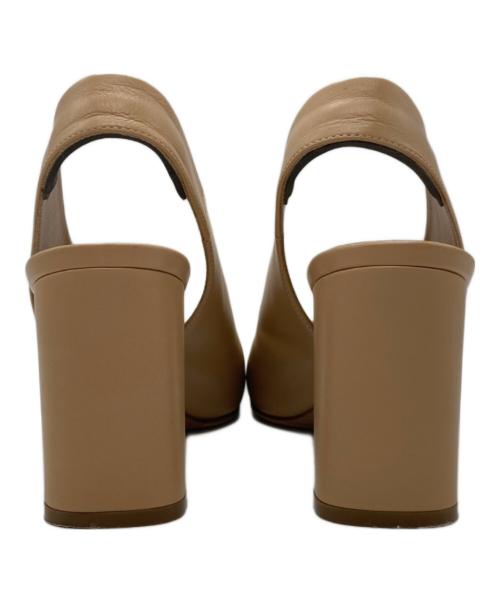 PELLICO（ペリーコ）PELLICO (ペリーコ) BACK STRAP SQ/T ベージュ サイズ:37の古着・服飾アイテム