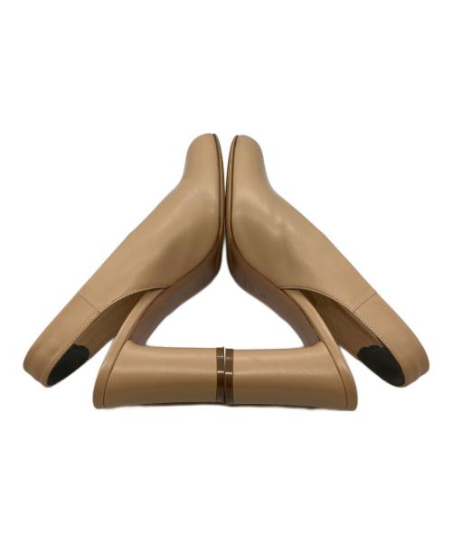 PELLICO（ペリーコ）PELLICO (ペリーコ) BACK STRAP SQ/T ベージュ サイズ:37の古着・服飾アイテム