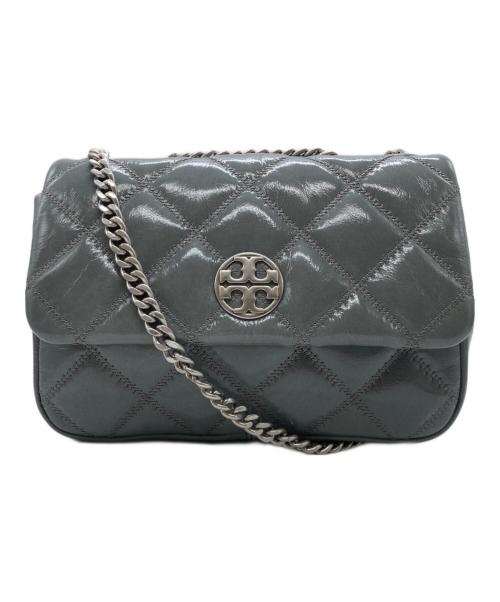 TORY BURCH（トリーバーチ）TORY BURCH (トリーバーチ) ウィラチェーンショルダーバッグ 10009171 ブルーの古着・服飾アイテム