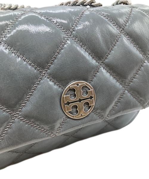 TORY BURCH（トリーバーチ）TORY BURCH (トリーバーチ) ウィラチェーンショルダーバッグ 10009171 ブルーの古着・服飾アイテム