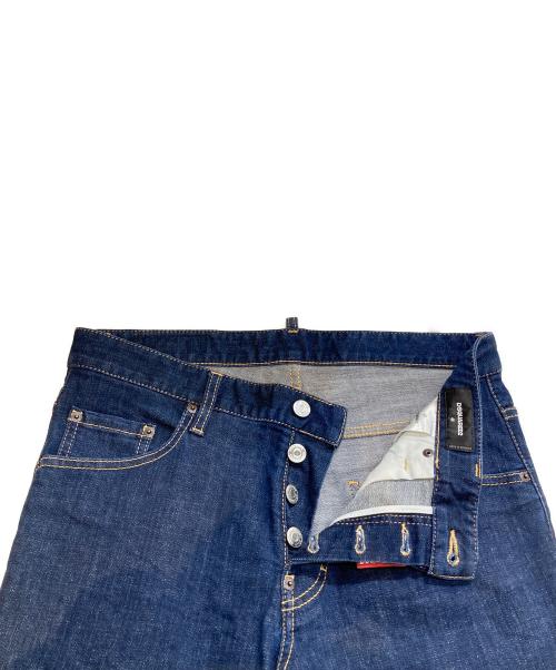 DSQUARED2（ディースクエアード）DSQUARED2 (ディースクエアード) SKATER JEAN スケーター ジーン S74LB1425 S30664 インディゴ サイズ:48の古着・服飾アイテム