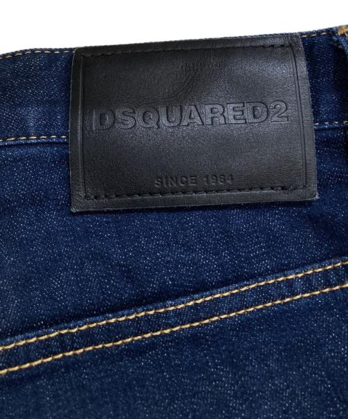 DSQUARED2（ディースクエアード）DSQUARED2 (ディースクエアード) SKATER JEAN スケーター ジーン S74LB1425 S30664 インディゴ サイズ:48の古着・服飾アイテム