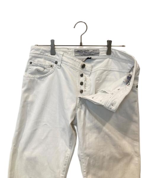 JACOB COHEN（ヤコブコーエン）JACOB COHEN (ヤコブコーエン) デニムパンツ ホワイト サイズ:W32の古着・服飾アイテム