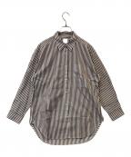 Spick and Spanスピック＆スパン）の古着「50コットンオーバーシャツ 25050200223340」｜ブラウン