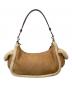 TORY BURCH (トリーバーチ) ムートンワンショルダーバッグ　10011448 ブラウン：15000円