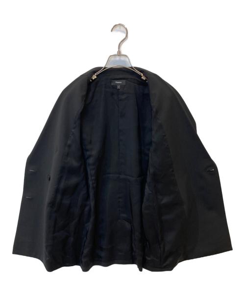 theory（セオリー）theory (セオリー) DB TAILOR JK  ダブルジャケット 01-1304122 ブラックの古着・服飾アイテム