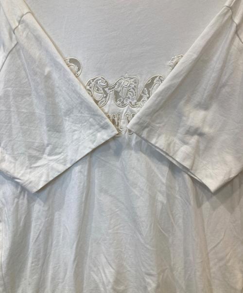 COACH（コーチ）COACH (コーチ) ロゴ刺繍Tシャツ ホワイト サイズ:XSの古着・服飾アイテム