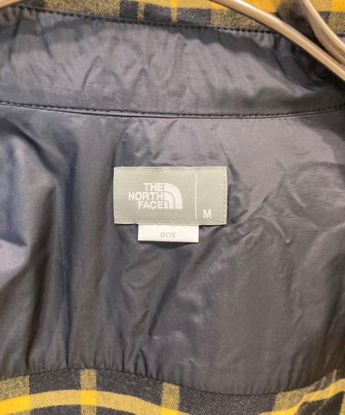 THE NORTH FACE（ザ ノース フェイス）THE NORTH FACE (ザ ノース フェイス) ロングスリーブストレッチフランネルシャツ　NR62031 イエロー サイズ:Mの古着・服飾アイテム