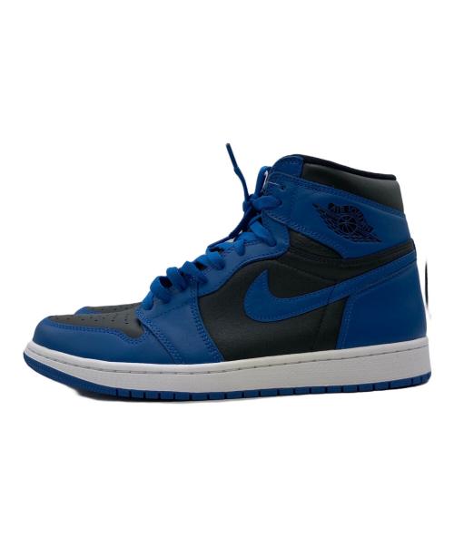 NIKE（ナイキ）NIKE (ナイキ) Air Jordan 1 Retro High エア ジョーダン ワン レトロ ハイ オージー「ダーク マリーナ ブルー」555088-404 ブルー×ブラック サイズ:28.5cm 未使用品の古着・服飾アイテム