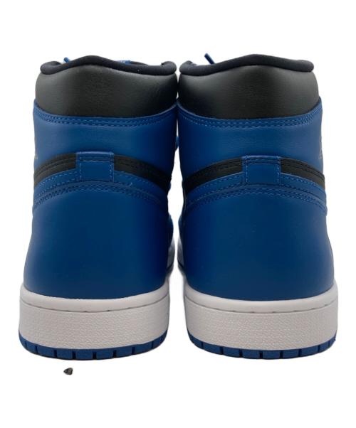 NIKE（ナイキ）NIKE (ナイキ) Air Jordan 1 Retro High エア ジョーダン ワン レトロ ハイ オージー「ダーク マリーナ ブルー」555088-404 ブルー×ブラック サイズ:28.5cm 未使用品の古着・服飾アイテム