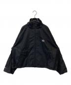 UMBRO×OPENING actアンブロ×オープニングアクト）の古着「Oversized Tracksuit Jacket」｜ブラック