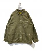 LEVI'S REDリーバイス レッド）の古着「Denim Chore Coat　A0185-0000　」｜カーキ