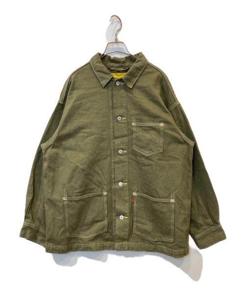LEVI'S RED（リーバイス レッド）LEVI'S RED (リーバイス レッド) Denim Chore Coat　A0185-0000　 カーキ サイズ:Sの古着・服飾アイテム