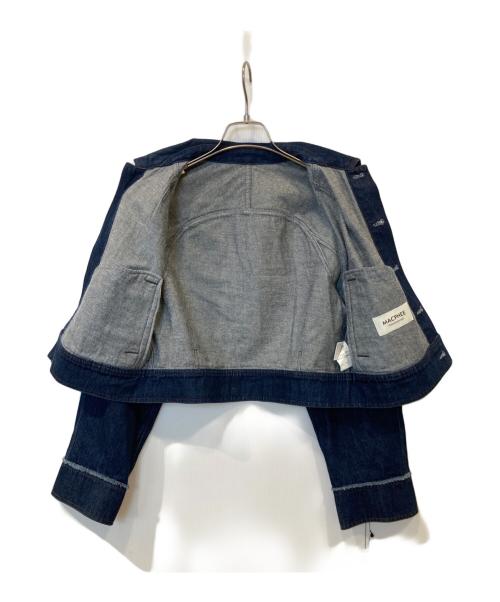 MACPHEE（マカフィー）MACPHEE (マカフィー) ハードツイストデニム ショートジャケット　12075407132 インディゴ サイズ:36 未使用品の古着・服飾アイテム