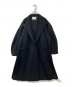 ENFOLDエンフォルド）の古着「WRAPPED LONG COAT　300GS130-0960」｜ブラック