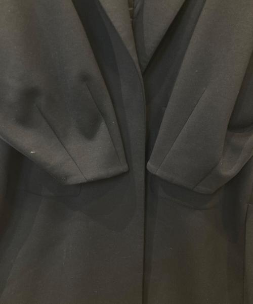 ENFOLD（エンフォルド）ENFOLD (エンフォルド) WRAPPED LONG COAT　300GS130-0960 ブラック サイズ:36の古着・服飾アイテム