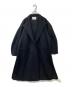 ENFOLD（エンフォルド）の古着「WRAPPED LONG COAT　300GS130-0960」｜ブラック