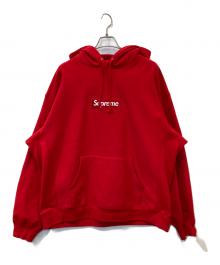 SUPREME（シュプリーム）の古着「Box Logo Hooded Sweatshirt ボックス ロゴ フーデッド スウェットシャツ」｜レッド