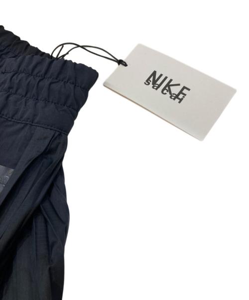 NIKE（ナイキ）NIKE (ナイキ) sacai (サカイ) プリーツロングスカート　CZ4683-010 ネイビー サイズ: Lの古着・服飾アイテム