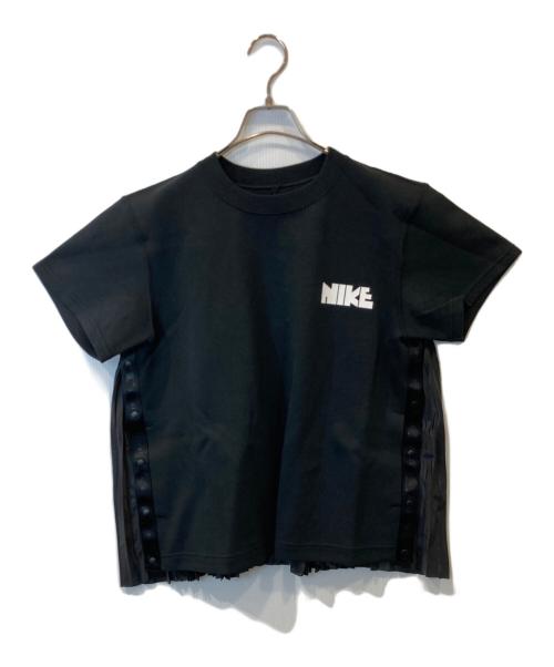 NIKE（ナイキ）NIKE (ナイキ) sacai (サカイ) コラボTシャツ 	CZ4690-010 ブラック サイズ:Lの古着・服飾アイテム