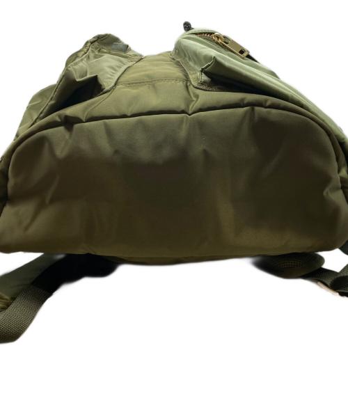 sacai（サカイ）sacai (サカイ) PORTER (ポーター) Double Pocket Backpack リュック　21-0380S カーキの古着・服飾アイテム
