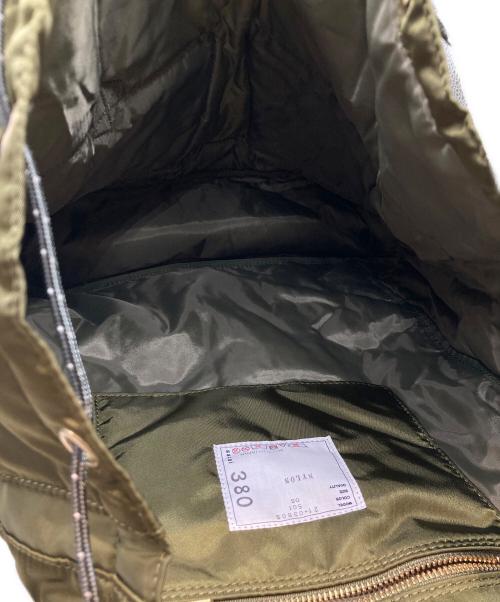 sacai（サカイ）sacai (サカイ) PORTER (ポーター) Double Pocket Backpack リュック　21-0380S カーキの古着・服飾アイテム