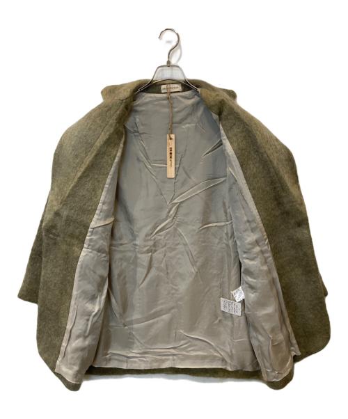 ERiKOKATORi（エリコカトリ）ERiKOKATORi (エリコカトリ) モヘア シャギー ジャケット　EK3-4-1 モカ サイズ:FREEの古着・服飾アイテム