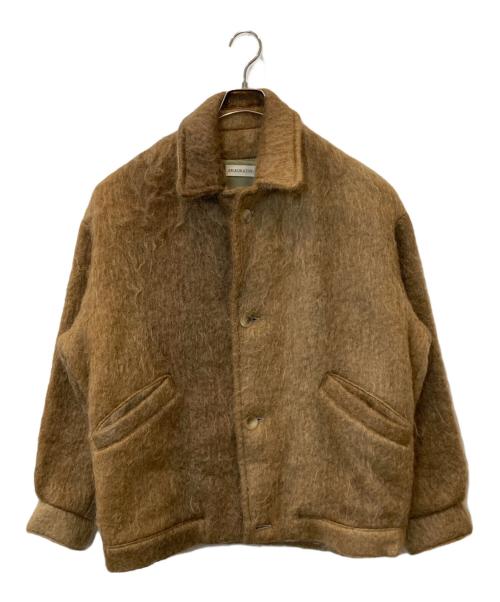 ERiKOKATORi（エリコカトリ）ERiKOKATORi (エリコカトリ) キッドモヘアコート　EK5-6-1 ブラウン サイズ:FREEの古着・服飾アイテム