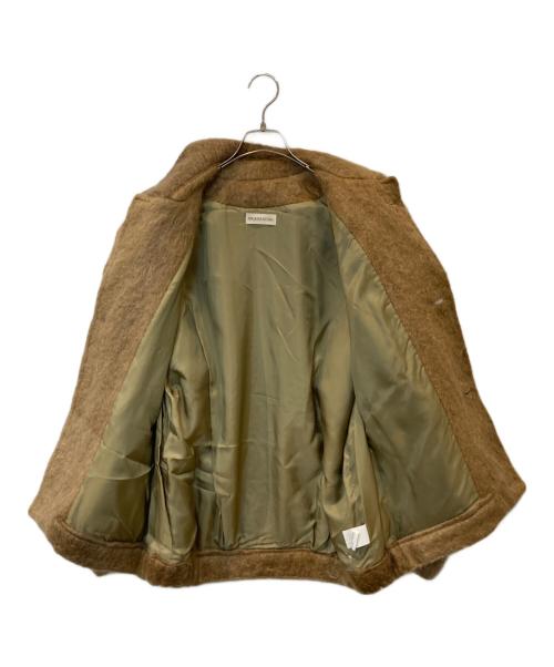ERiKOKATORi（エリコカトリ）ERiKOKATORi (エリコカトリ) キッドモヘアコート　EK5-6-1 ブラウン サイズ:FREEの古着・服飾アイテム