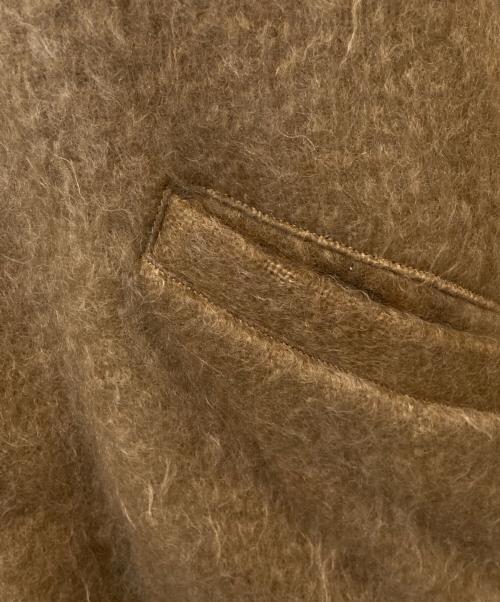 ERiKOKATORi（エリコカトリ）ERiKOKATORi (エリコカトリ) キッドモヘアコート　EK5-6-1 ブラウン サイズ:FREEの古着・服飾アイテム