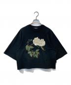 UNDERCOVERアンダーカバー）の古着「ワイドショートTシャツ UC2B8805」｜ブラック