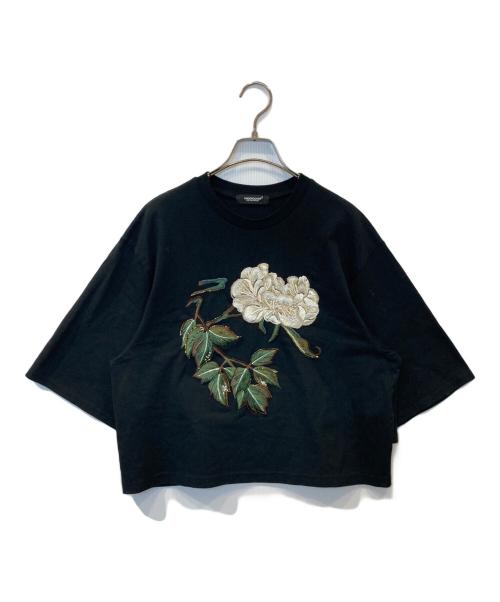 UNDERCOVER（アンダーカバー）UNDERCOVER (アンダーカバー) ワイドショートTシャツ UC2B8805 ブラック サイズ:2の古着・服飾アイテム