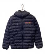 PUMAプーマ）の古着「中綿ジャケット」｜ネイビー
